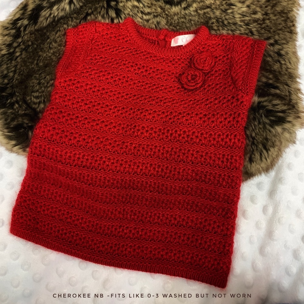 Cherokee tunic/dress 0-3 mos